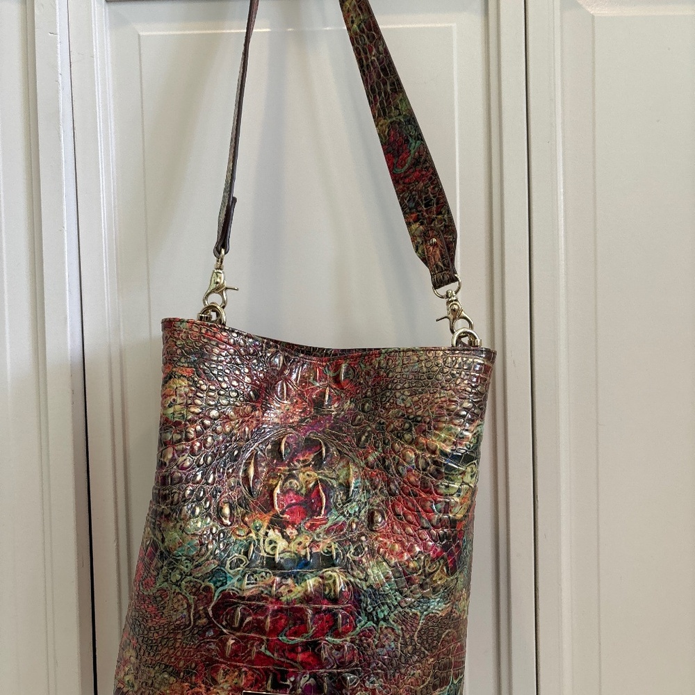 Multi colored, Fall Brahmin Shoulder Bag